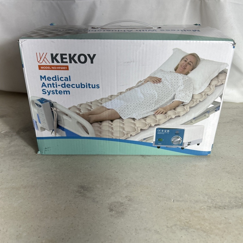 Kekoy Alternating Air Pressure Mattress Pad Beige Waterproof